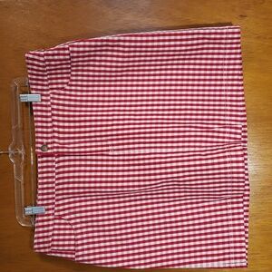 Gingham Skorts